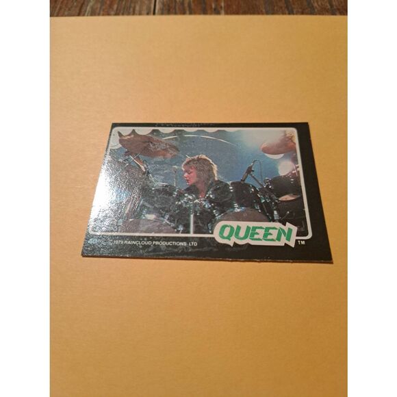 Vintage 1979 Raincloud Productions Queen Trading Card #40 Rock Band Memorabilia - Picture 2 of 3